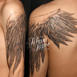 翼|羽のタトゥー