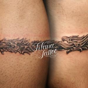 龍のアクセサリー・タトゥー