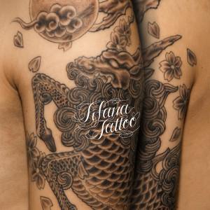 麒麟のタトゥー