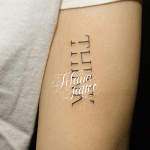 Lettering Tattoo