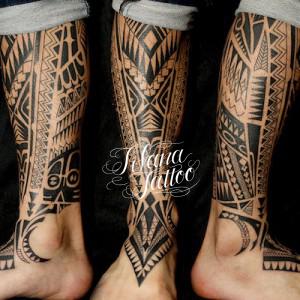 SAMOAN TRIBAL TATTOO