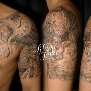 アテナ|ゼウス|グリフォンのタトゥー
