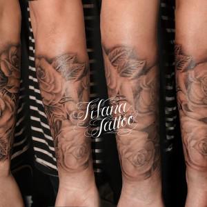 薔薇のタトゥー