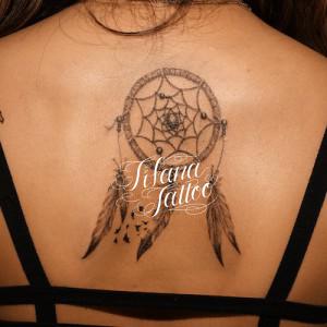 ドリームキャッチャーのタトゥー