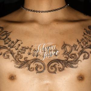 レタリングタトゥー