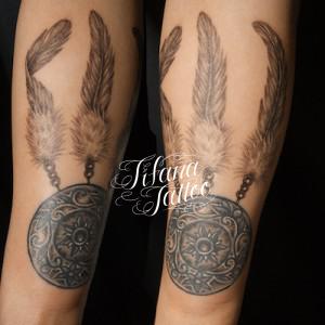 ドリームキャッチャーのタトゥー