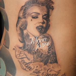 マリリン・モンローのタトゥー