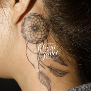 ドリームキャッチャーのタトゥー
