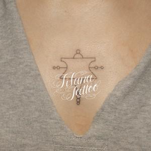 幾何学模様の図形タトゥー