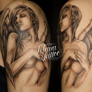 女神のタトゥー