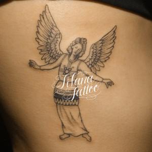 女神のタトゥー