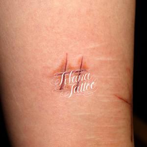 Realistic Wound Tattoo