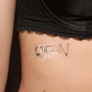 幾何学模様のタトゥー