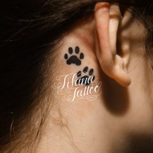 肉球のタトゥー