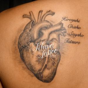 心臓のタトゥー