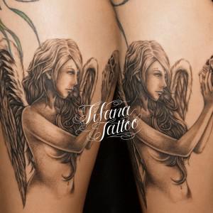 女神のタトゥー