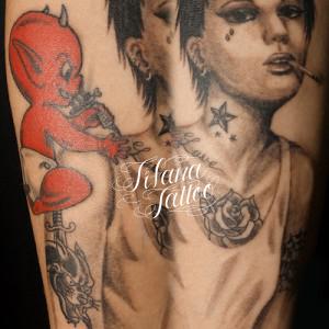 ポートレイトタトゥー