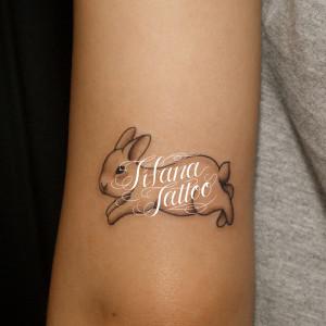 うさぎのタトゥー