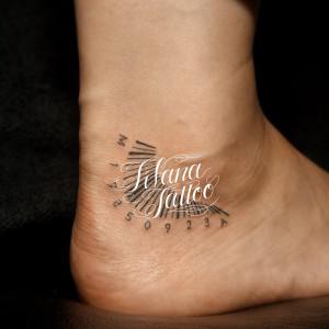 バーコードのタトゥー