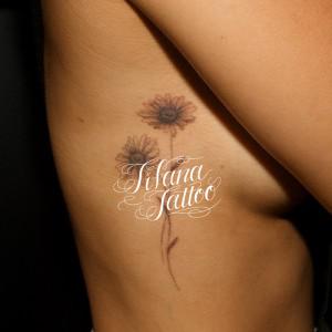 ガーベラのタトゥー