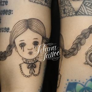 キャラクターのタトゥー