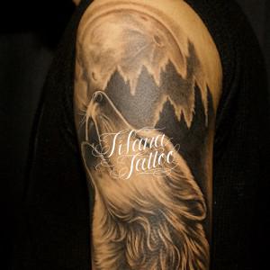 狼|WOLFのタトゥー