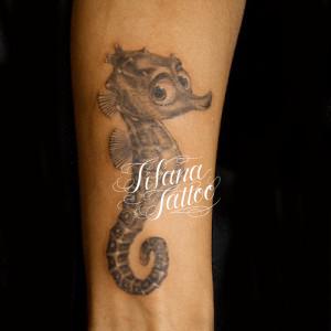 Sea Horse Tattoo