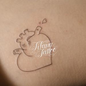 心臓のタトゥー