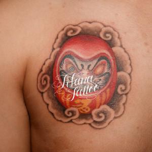 達磨の刺青作品