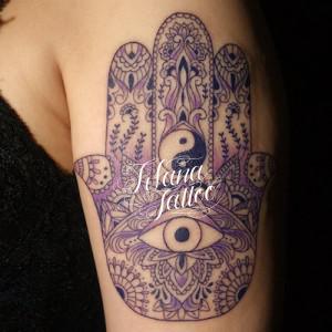 ハムサのタトゥー