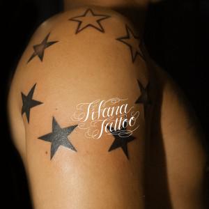 星のタトゥー