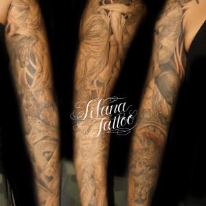 フルスリーブタトゥー