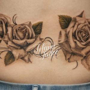 薔薇のタトゥー