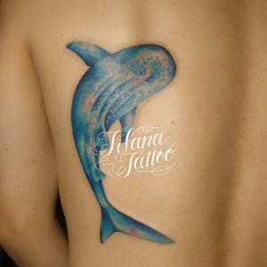 ジンベエザメのタトゥー