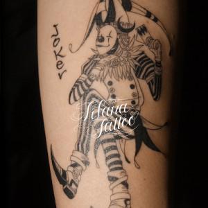 ジョーカーのタトゥー