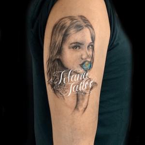 ポートレートタトゥー