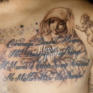 マリア様のタトゥー