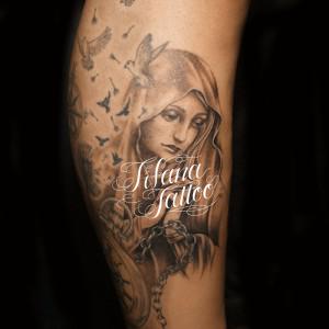 Virgin Mary TATTOO