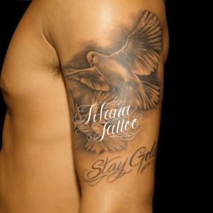 鳩|ハトのタトゥー