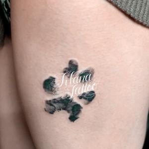 肉球のタトゥー