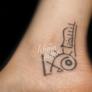 持ち込みデザインのタトゥー