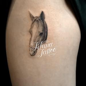愛馬のタトゥー