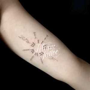 ローマ数字のタトゥー