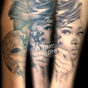 オードリー・ヘプバーンのタトゥー