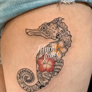 タツノオトシゴのタトゥー