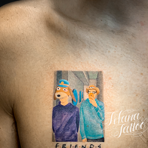 思い出の一枚のタトゥー