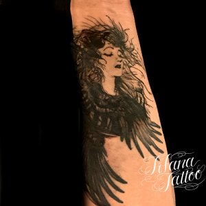 女神のタトゥー