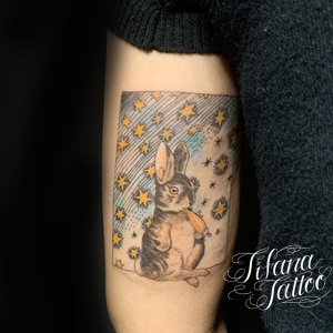 うさぎのタトゥー
