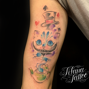 不思議な国のアリス|チェシャ猫のタトゥー