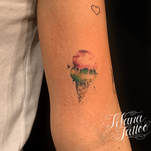 アイスクリームのタトゥー